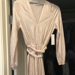 Let there be Light Gold dress